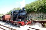 Nr. 12 KM der Härtsfeldbahn in Neresheim am 07.06.2007.