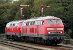 DB 218 369 und 491 Nieb�ll 23.09.2018