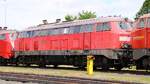 DB 218 421-6, REV/MMF/14.04.16, Verl/ANB/08.04.23, Bw Nieb�ll 13.07.2022