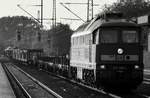 232 668-4 mit dem GD 47417 w�hrend der Durchfahrt in Schleswig am 28.07.2014.