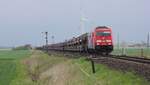 DB 245 023 mit SyltShuttle gen Westerland.