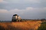 HRS 4185 026-6 mit gek�rztem RDC Autozug nach Westerland B� Triangel 9.1.2021