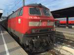 Wie in alten Zeiten:    Seit Ende Februar verkehren wieder planmäßig Re Züge mit 218 und 3 n Wagen im Donautal(Mo -Sa) und einmal am Tag auf der Brenzbahn(Mo -Fr).