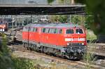 218 456-2 und 218 in Ulm am 03.10.2013.