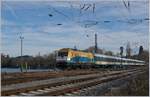 Die  BoDo  ER 20-013 (V 223) erreicht mit einem Alex von München kommend Lindau Hbf.
