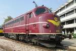 Ex-DSB MY 1138 war am 8 September 2018 Gast ins Budapester Eisenbahnmuseum.