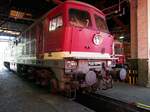 130 101-9 im Eisenbahnmuseum Halle am 20.07.2019.