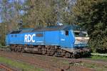 Am 21 September 2025 lauft RDC DE 2700-07 CINDY um in Niebüll.