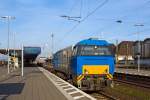   Die zurzeit an die BEG - Bocholter Eisenbahngesellschaft mbH vermietete 272 401-1 (92 80 1272 401-1 D-VCD) eine Vossloh G 2000-3 BB mit breitem (symmetrischen) F�hrerhaus und rechts angeordnetem
