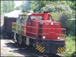 Zweimal MaK G 1206 in Lancken am 11.06.2013