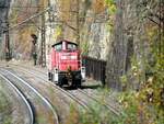 294 728-1 auf der Geislinger Steigeam 26.10.2021.