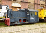   Die 100 196-5 der Magdeburger Eisenbahnfreunde (als Dauerleihgabe), ex DRB Kbe 4096, ex DR Kö 4096, ex DB 310 196-1, ausgestellt am 06.05.2017 auf dem Familienfest der Magdeburger