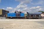 Bayernbahn 362 558 steht am 1 Juni 2019 in N�rdlingen.