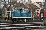 Die DB 365 143-7 in Ulm.