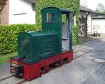 Jung EL 105 Feldbahn-Diesellokomotive am 29.05.2010 im Maschinen- & Heimatmuseum Eslohe.