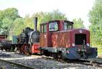 Tm 2/2 Nr.501 beim Albbähnle in Amstetten am 11.09.2010.