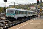 Vorbereitungen zur Abschiedsfahrt von 628 526 mit Namen  Anna  und 628 486 mit Namen  Maria  aus Ulm am 30.04.2022.