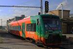 GW Train Regio 650 546 verlasst am Morgen von 29 September 2025 Ceske Budejovice.