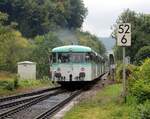 798 653  Ulmer Spatz  in Rechtenstein an der Donau am 14.09.2013.
