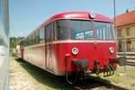 796 625-2 mit VS 97 605 in Münsingen am 25.07.2006.