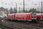 612 051-2/551-1 als RE nach Gie�en bei der Einfahrt in den Koblenzer Hbf.