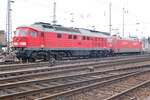 234 292-1 und 101 051-1 in Ulm am 04.11.2006.