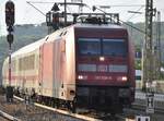101 039-6 mit IC in Amstetten am 18.06.2012.