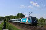Am 2 Mai 2025 schiebt TCS 103004 (ex-101 033) ein RB nahmens EuroBahn aus Venlo aus.