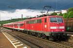 Am 29 Juni 2013 steht 111 062 samt RB nach Freiburg in We4il-am-Rhein.