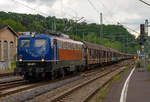 Die 139 287-7 (91 80 6139 287-7 D-BYB) der BayernBahn GmbH f�hrt am 09.06.2020, mit dem sogenannten  Henkelzug  (Langenfeld/Rhld.