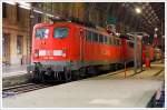 Es gibt sie noch, zwei von den wenigen E 40 im Bestand der DB....
