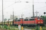 Kohlezug mit 140 815 treft am 30 Mai 2006 in Rosenheim ein.