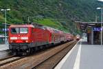   2012 waren schon einige  Hamsterbacken   Bombardier Talent 2 als RB 81  Moseltal-Bahn   auf der Moselstrecke (KBS 690) anzutreffen, wie hier verlässt gerade ein vierteiliger Hamster den Bahnhof
