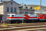 Die sch�ne  “Wei�e Lady” 143 822-5, alias 243 822-4 (91 80 6143 822-5 D-EBS der EBS Erfurter Bahnservice GmbH, ex RBH 139, ex DB 143 822-5.