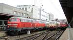 218 476-0 und 218; 103 222-4 und 143 904-1 in Ulm am 03.11.2013.