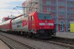Werbelok 146 230 steht am 14 Februar 2024 in Singen (Hohentwiel).