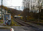 Vor dem sogenannten  Henkelzug  (Langenfeld/Rhld. nach Gunzenhausen) gleich drei Loks der BR 151 der BayernBahn GmbH (Nördlingen). Geführt von der 151 073-4 (91 80 6151 073-4 D-BYB) in ozeanblau/beige, dahinter die beiden kalten, jeweils in der ursprünglichen Farbgebung chromoxidgrün, 151 038-7 (91 80 6151 038-7 D-BYB) und die 151 016-3 (91 80 6151 016-3 D-BYB). 

Die BayernBahn ist übrigens eine Tochtergesellschaft des Bayerischen Eisenbahnmuseums e.V.. Sie besitzt z.Z. 6 dieser mit 5.982 kW leistungsstarken und bis zu 120 km/h schnellen Maschinen der Baureihe 151. Wenn ich hier die Lok in „chromoxidgrün“ sehe, dann fühle ich mich gleich in meine Kindheit zurückversetz. Oft konnte ich sie am Bahnübergang durchfahren sehen. 

Die Lebensläufe der Loks:
Die 151 073-4 wurde 1974 von Henschel in Kassel unter der Fabriknummer 31816 gebaut und in der Farbgebung ozeanblau/beige an die Deutsche Bundesbahn ausgeliefert. Zum 01.01.2017 wurden je 100 sechsachsige elektrische Altbau-Lokomotiven der Baureihen 151 und 155 an den Lokvermieter Railpool verkauft, so auch diese. 2019 wurde die 151er an die BayernBahn GmbH in Nördlingen verkauft. 

Die 151 038-7 wurde 1974 von der Krauss-Maffei AG in München-Allach unter der Fabriknummer 19657 gebaut und in der Farbgebung chromoxidgrün an die Deutsche Bundesbahn ausgeliefert. Von 2012 bis 2018 war sie bei der DB Tochter RBH Logistics GmbH (Gladbeck) dort war sie als RBH 261 (91 80 6151 038-7 D-RBH) unterwegs. Ende 2018 wurde sie an die BayernBahn GmbH in Nördlingen verkauft.

Die 151 016-3 wurde 1973 von der Friedrich Krupp AG in Essen unter der Fabriknummer 5258 gebaut und in der Farbgebung chromoxidgrün an die Deutsche Bundesbahn ausgeliefert. Auch sie wurde zum 01.01.2017 an die Railpool verkauft, im März 2019 wurde sie an die BayernBahn GmbH in Nördlingen verkauft.
