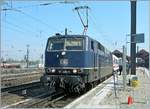 Die DB 181 206-4 übermnimmt in Strasbourg eine EC von Paris.