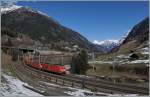 Der Winnerzug fährt wieder mit DB Loks der BR 185 über den Gotthard, auch wenn am Zugsschluss noch eine SBB Re 4/4 II nachschiebt.