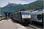 Etwas überrascht wurde ich in Cadenazzo von der SBB Internationla Re 474 bzw.