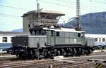 193 012-2 Schubbereitschaft beim Jubiläum 50 Jahre Elektrifizierung in Geislingen / Steige am 26.06.1983.