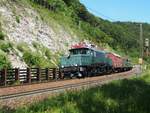E 94 088 mit Sonderzug auf der Geislinger Steige am 22.08.2014.