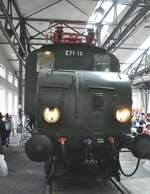 E 71 19 im Bahnpark Augsburg am 25.10.2009.
