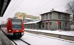 423 114-8 in M�nchen-Giesing am 28.01.2011.