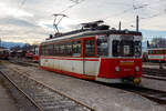 Der Triebwagen ET 20 111 (B4 ET 9481 4944 001-8) der Stern & Hafferl Verkehrsgesellschaft m.b.H.
