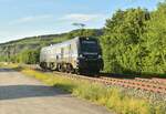 Lz kommt eine RTBC EURO9000 bei Th�ngersheim gen W�rzburg fahrend am 7.6.2026 vors Objektiv 