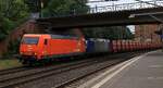 EKO/ArclorMittal 145-CL 002/145 082-4 REV/LD X/25.11.20 und ATLU 185-CL 008/185 508-9 REV/ALSTOM mgw Service/23.10.25 mit Innofreight/ArcelorMittal Kohle-Transport. HH-Harburg 18.07.2026