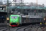 GreenCargo Br 5406(Br 9180 618 5406-6 D-GC (REV/01.11.18) mit nem G�ter-Zug nach Maschen.