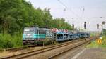 LINEAS 186 292-9 mit Autotransportzug Viersen 06.06.2024
