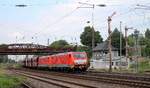 DB 189 034-2 + 189 043-3 D�sseldorf-Rath 11.07.2020